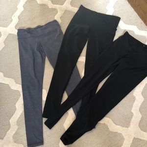 Set of 3 Old Navy Workout Leggings